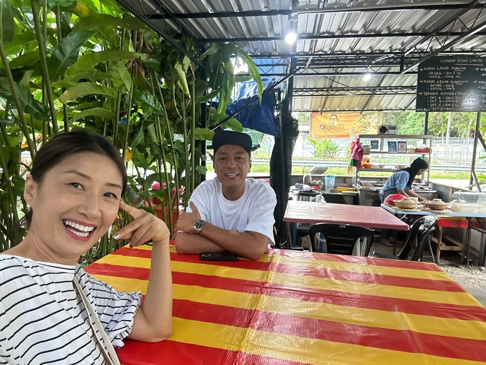 Hong Kong actor Philip Keung was said to have bought the Penang property for his wife in 2017, and has posted photos of the couple on a foodie trip around Balik Pulau on the island earlier this month. — Picture via Facebook/Philip Keung