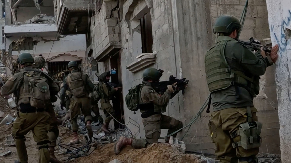 Israeli army operates during the said ground operations in a location given as Beit Hanoun, northern Gaza strip in this screen grab taken from a handout video obtained on December 22, 2023. — Israel Defence Forces handout pic via Reuters