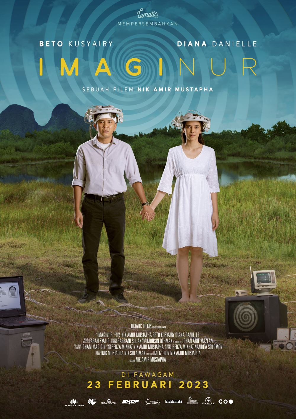 The romantic sci-fi film Imaginur directed by Nik Amir Mustapha. — Picture courtesy of Lumatic Films.
