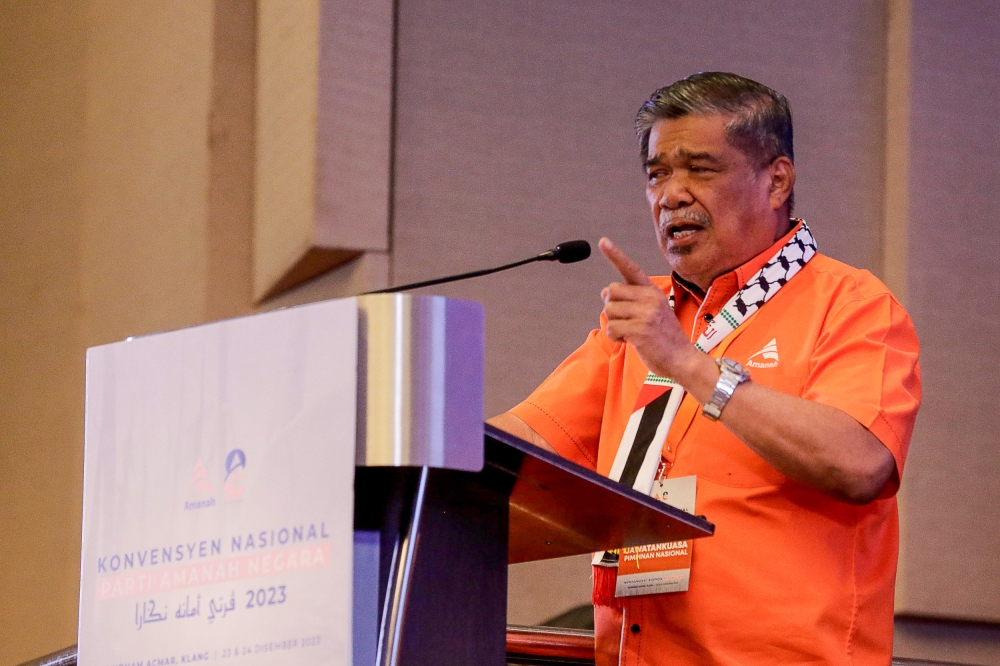 Parti Amanah Negara president Datuk Seri Mohamad Sabu today said that local council elections should make all races in Malaysia feel safe. — Picture by Sayuti Zainudin