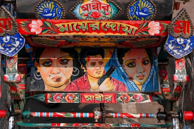 Fading colours: Bangladesh’s threatened rickshaw art