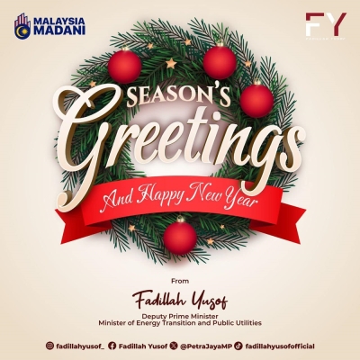 DPM Fadillah says diverse festivals needed to form cornerstone of Malaysia’s unity, as ministers convey Christmas greetings (VIDEO)