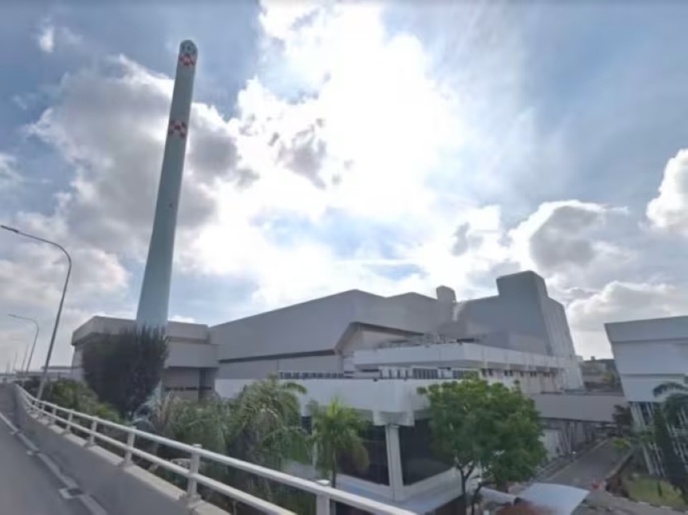 A screengrab from Google Street View showing the Tuas Incineration Plant. — Picture via TODAY