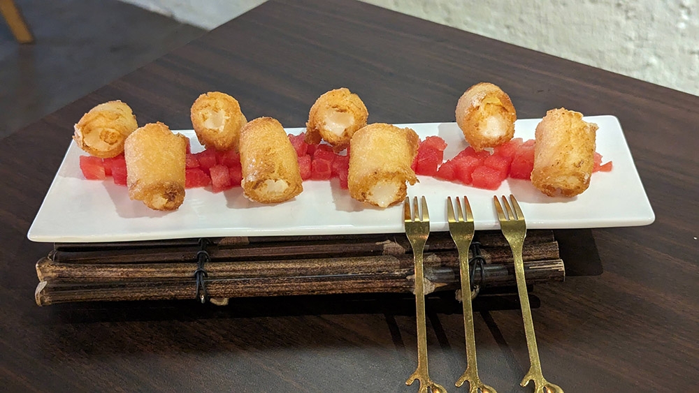 Fried Milk Rolls are a guilty pleasure.