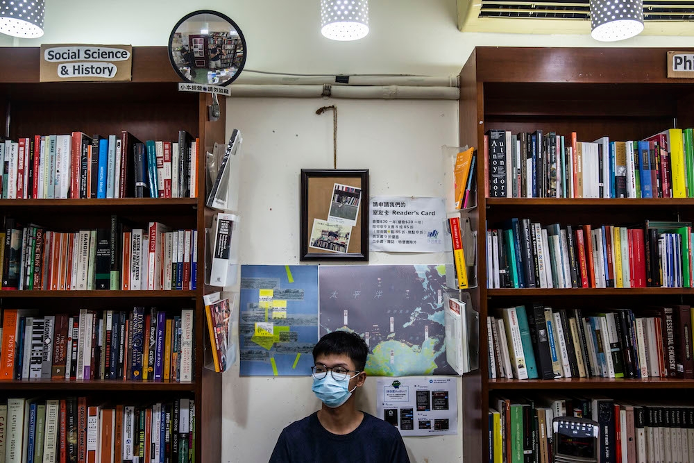 In November 2021, Tony Chung, who was then 20, was sentenced to 43 months in prison for trying to separate the city from China, and for money laundering. Chung was charged with secession under the sweeping national security law in 2020 and denied bail. — AFP file pic