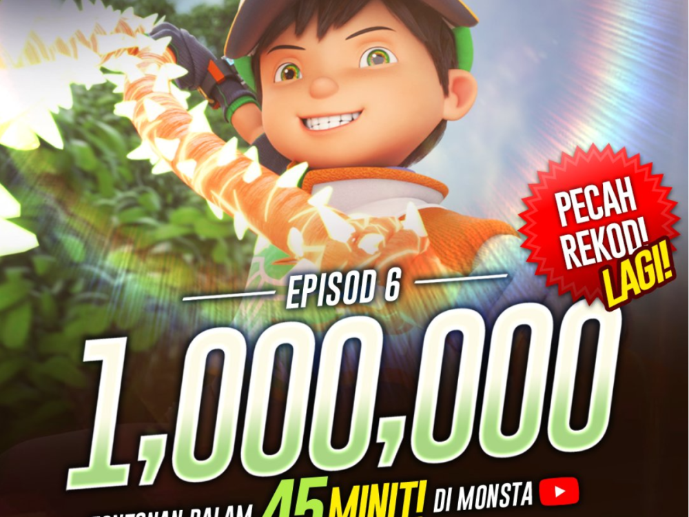 The local 3D animated kids series BoBoiBoy Galaxy Sori previously made headlines after its trailer garnered over two million views within 24 hours. — Picture via X BoBoiBoy.
