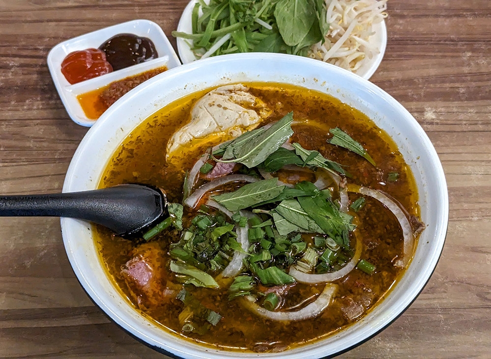 Bún bò Huế from Bun Viet Restaurant.