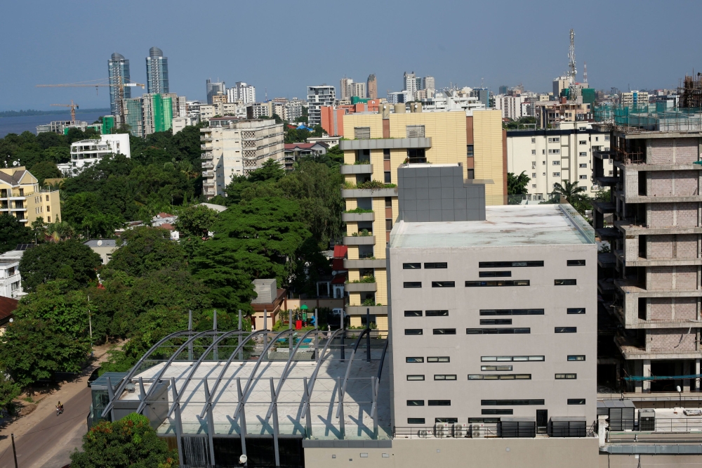 A view shows buildings in the Gombe area, ahead of the announcement of provisional results of the December presidential election, in Kinshasa, Democratic Republic of Congo December 30, 2023. — Reuters pic