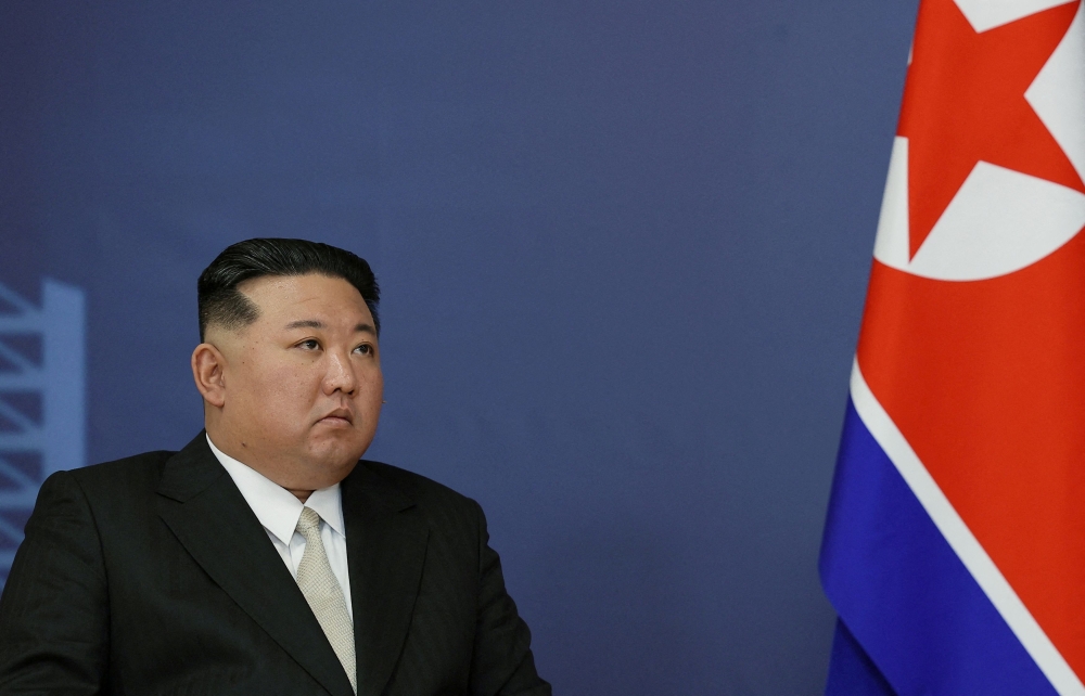 North Korea's leader Kim Jong Un has been warned on his proclivity towards missile launches. — Sputnik pic via Reuters
