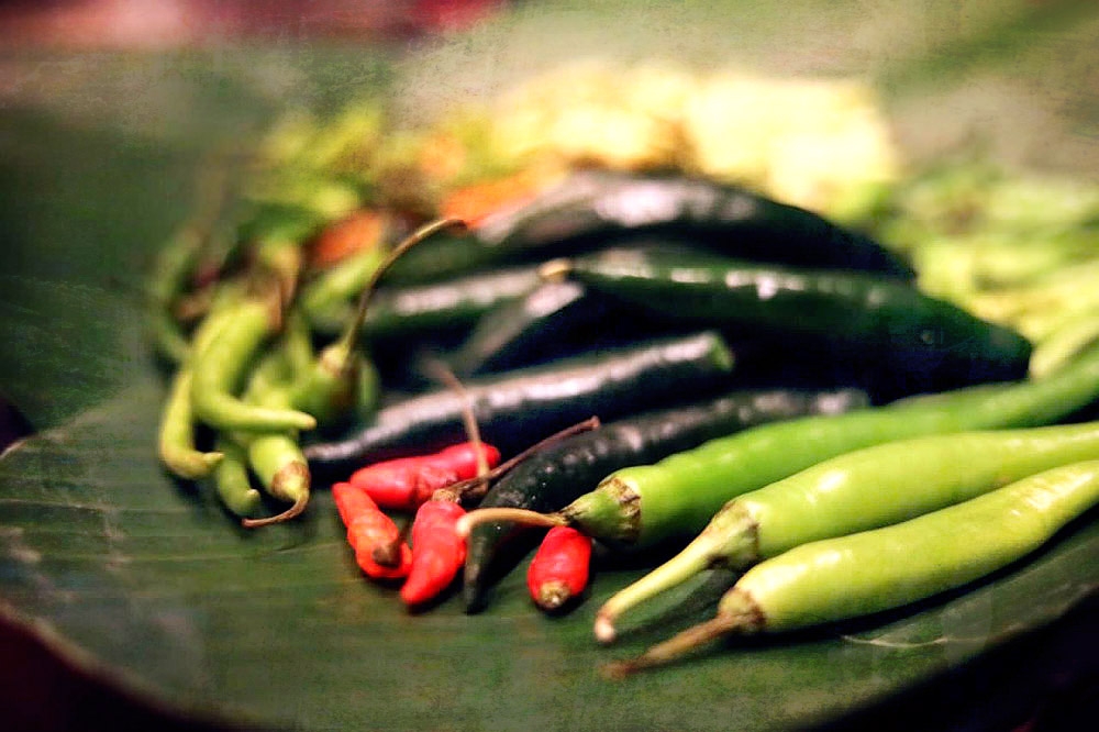 Experiment with different varieties of chillies to conjure up new flavour profiles.