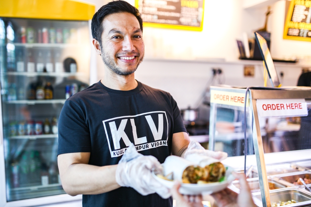 Latin inspired, Tex-Mex plant-based vegan restaurant chain Sala’s founder Fauzi Hussein. — Picture by Aisya Jabaruddin