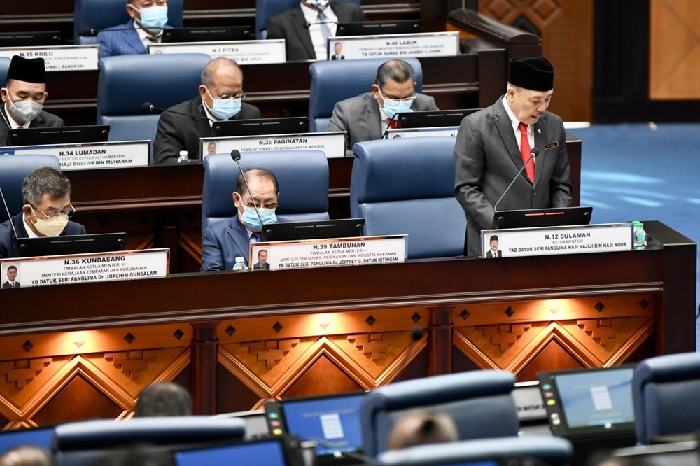 Chief Minister Datuk Seri Panglima Hajiji Noor said with the state government’s taking control of the regulatory power over electricity supply and renewable energy, this will facilitate a robust plan for stable energy supply in Sabah. — Borneo Post pic