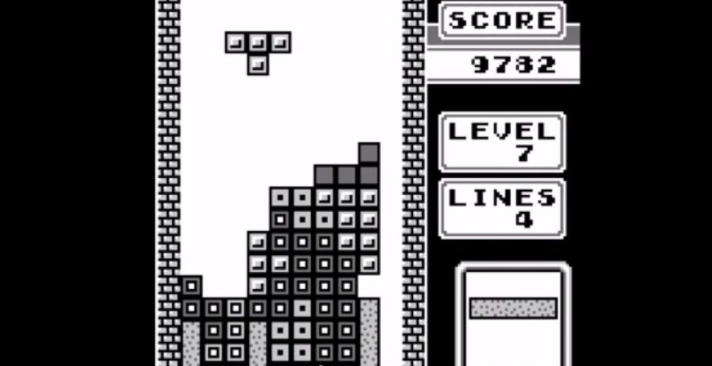 A US teenager has beaten classic computer game Tetris. — Screenshot of the classic videogame 'Tetris'.