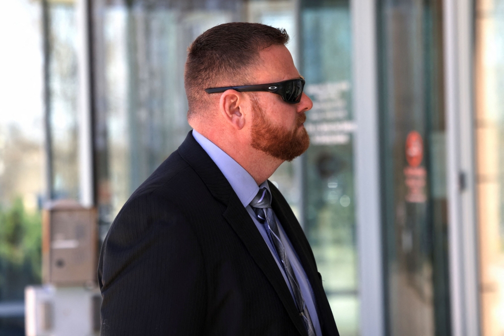 Former Aurora police officer Randy Roedema, 41, who faced up to three years in prison, was found guilty by a jury in October of criminally negligent homicide and third-degree assault. ― Reuters file pic  