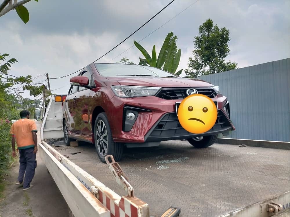  A Perodua Bezza owner, S. Nagakanni, who claimed that her vehicle purchased last October was faulty and broke down within eight hours of purchase, said Perodua has agreed to repurchase her car at the full price. — Picture via Facebook/ Nagakanni Subramaniam