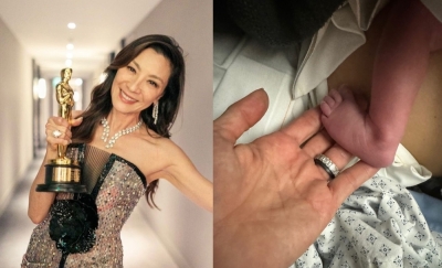 ‘Spoiled for sure’: First-time grandmother Michelle Yeoh on indulging grandson Maxime