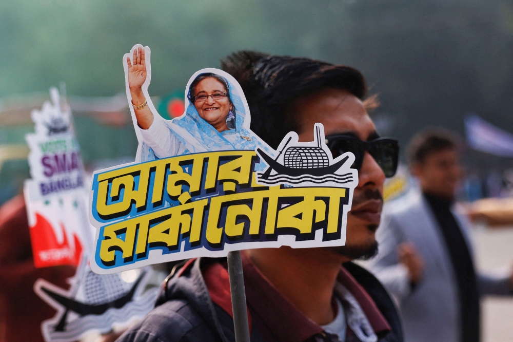 Sheikh Hasina’s party faces almost no effective rivals in the seats it is contesting but has avoided fielding candidates in a few seats, an apparent effort to avoid the legislature being branded a one-party institution. — Reuters pic 