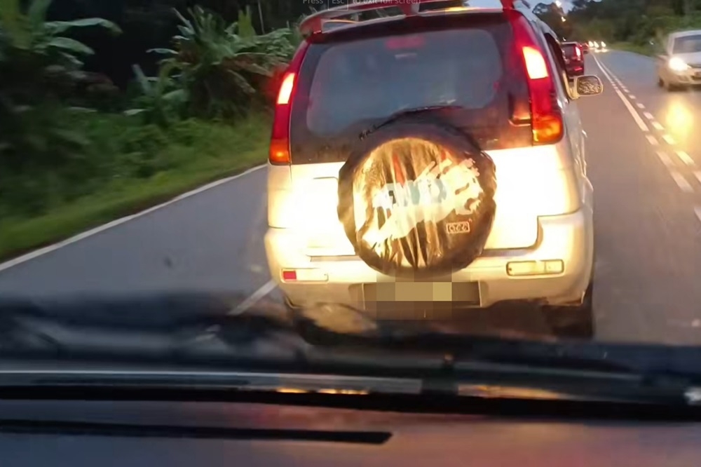 A screengrab from the video allegedly recorded by a medical staff member in the ambulance. — Screengrab via Facebook