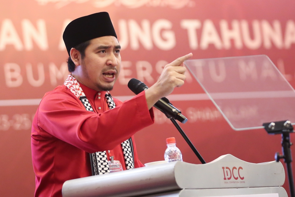 Parti Pribumi Bersatu Malaysia's Youth chief Wan Ahmad Fayhsal Wan Ahmad Kamal said he is puzzled by the government's daily statements regarding the ‘Dubai Move’. — Picture by Yusof Mat Isa