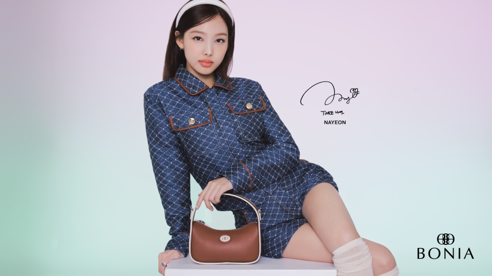 Malaysia based international luxury fashion brand Bonia has named Nayeon from famous South Korean girls group Twice as their brand ambassador. — Picture courtesy of Bonia