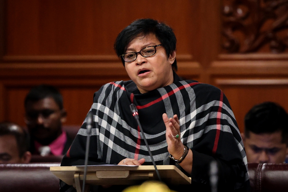 Minister in the Prime Minister’s Department (Law and Institutional Reform) Datuk Seri Azalina Othman Said had travelled to Spain to observe the trial against Stampa. — Bernama file pic