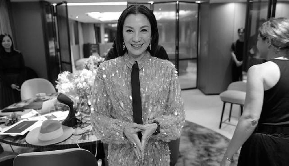 Oscar winner Yeoh has been named as a recipient of this year's Crystal Award presented by the World Economic Forum. — Picture via Instagram/ michelleyeoh_official