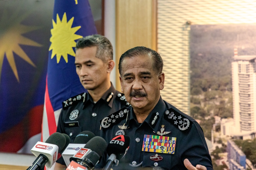IGP Tan Sri Razarudin Husain today said the police will start compiling information from its intelligence gathering in the case of Zayn Rayyan Abdul Matiin, the autistic child whose murder last year remains unsolved. — Picture by Firdaus Latif