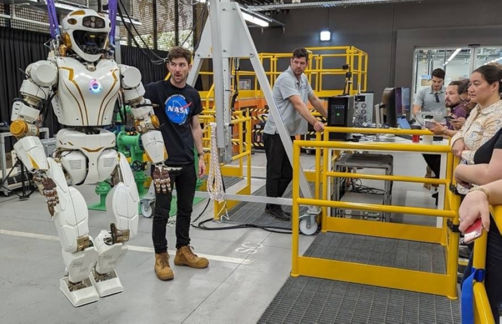 Apptronik and Nasa’s Lyndon B. Johnson Space Center (JSC) are working to develop Valkyrie, an astonishing humanoid robot. — Picture courtesy of Nasa/JSC via ETX Studio 