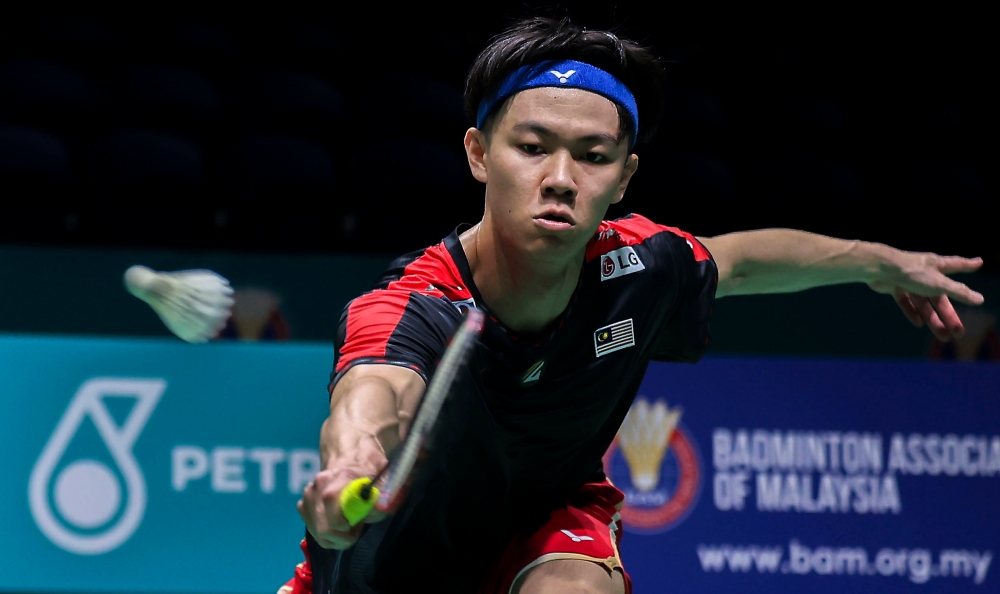 Team LZJ confirmed his participation after the world number 11 faced another first round elimination at the hands of China’s Lu Guang Zu at the ongoing Malaysia Open at the Axiata Arena on Tuesday. — Bernama pic 
