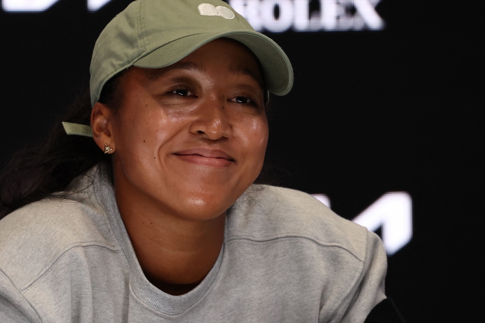 Japan’s Naomi Osaka attends a press conference in Melbourne on January 12, 2024, ahead of the Australian Open tennis championship starting on January 14. — AFP pic