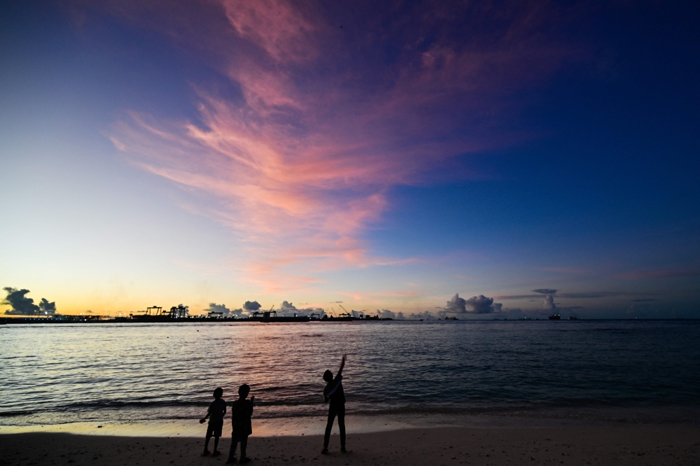 President Mohamed Muizzu won election last year on a pledge to end the Maldives’ 'India first' policy, in a region where New Delhi and Beijing compete for influence. — AFP pic