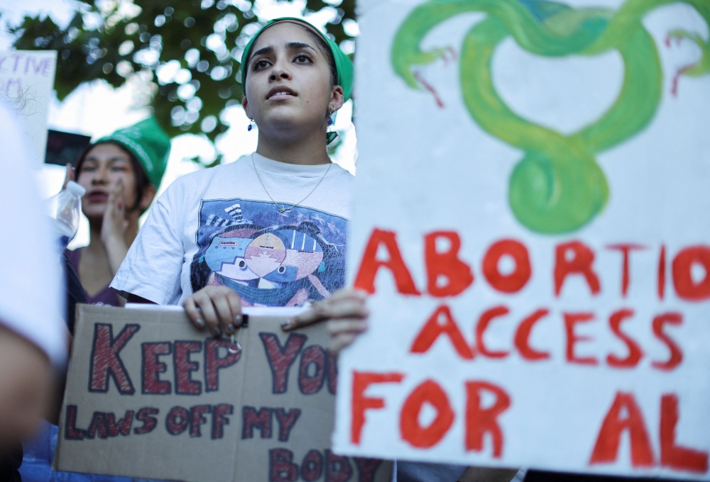 Abortion rights has proved to be a contentious issue worldwide. ― Reuters pic