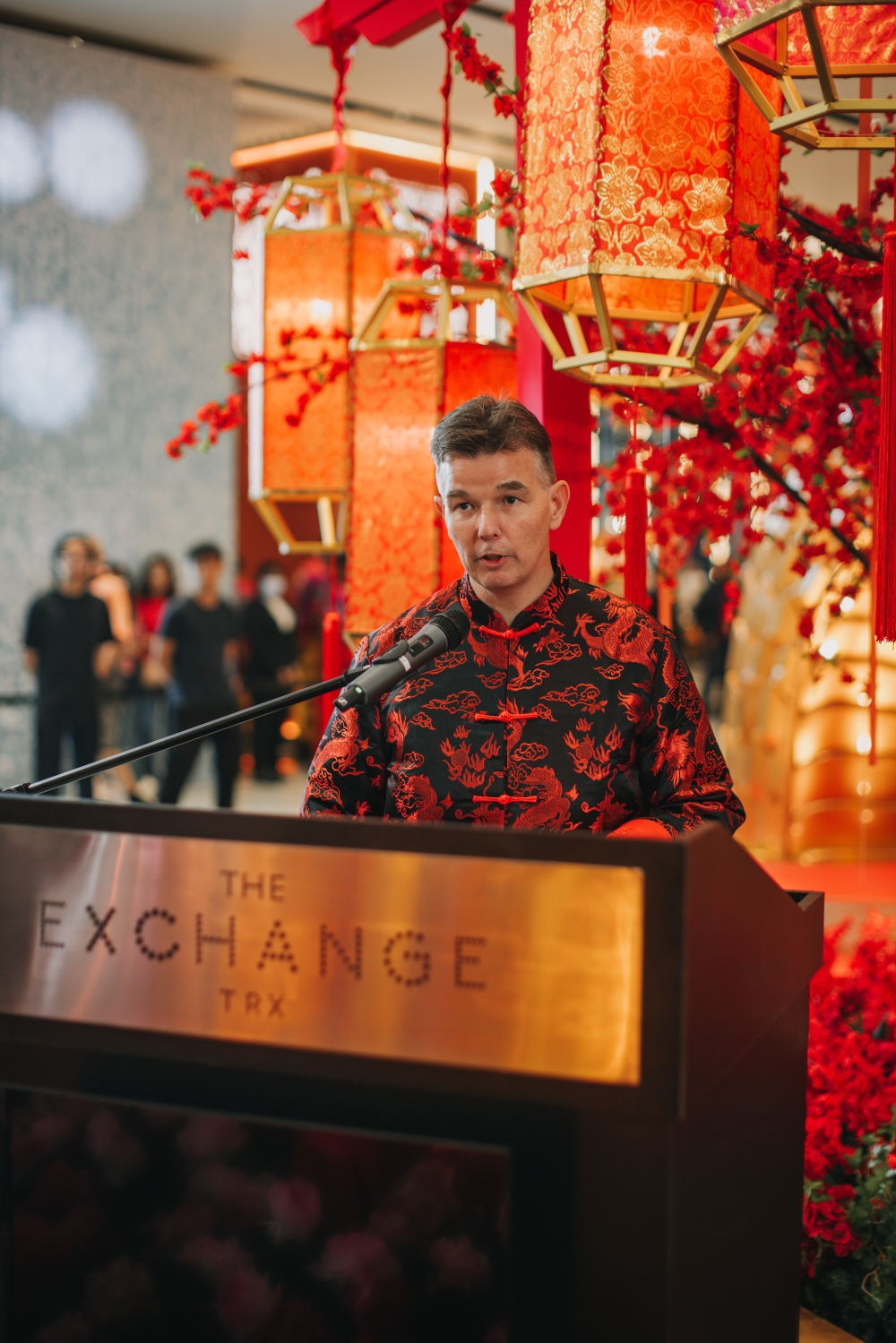 The Exchange TRX general manager Trevor Hill said the avenue inspires to become a cultural hub, drawing inspirations from the ‘Silk Story’. — Picture courtesy of The Exchange TRX