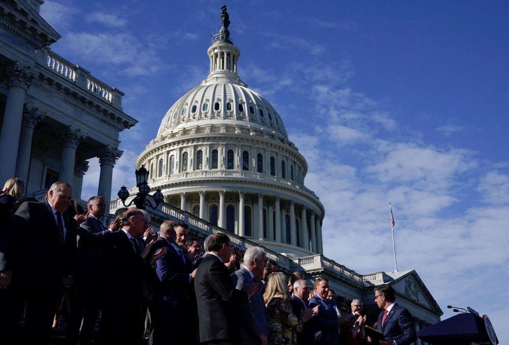 The Democratic-majority Senate and Republican-controlled House of Representatives are far behind in carrying out their basic duty of funding the government for the fiscal year that began on October 1, with lawmakers scrambling to keep the lights on through early March, to give them more time to pass a full-year bill. — Reuters pic