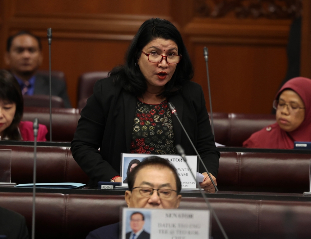 The government has never marginalised the Indian community in the country and has planned various initiatives to empower them, said Deputy Minister of Unity K. Saraswathy. — Bernama pic