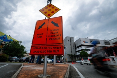 马六甲行政议员表示，班达希里尔的无车区持续得到加强