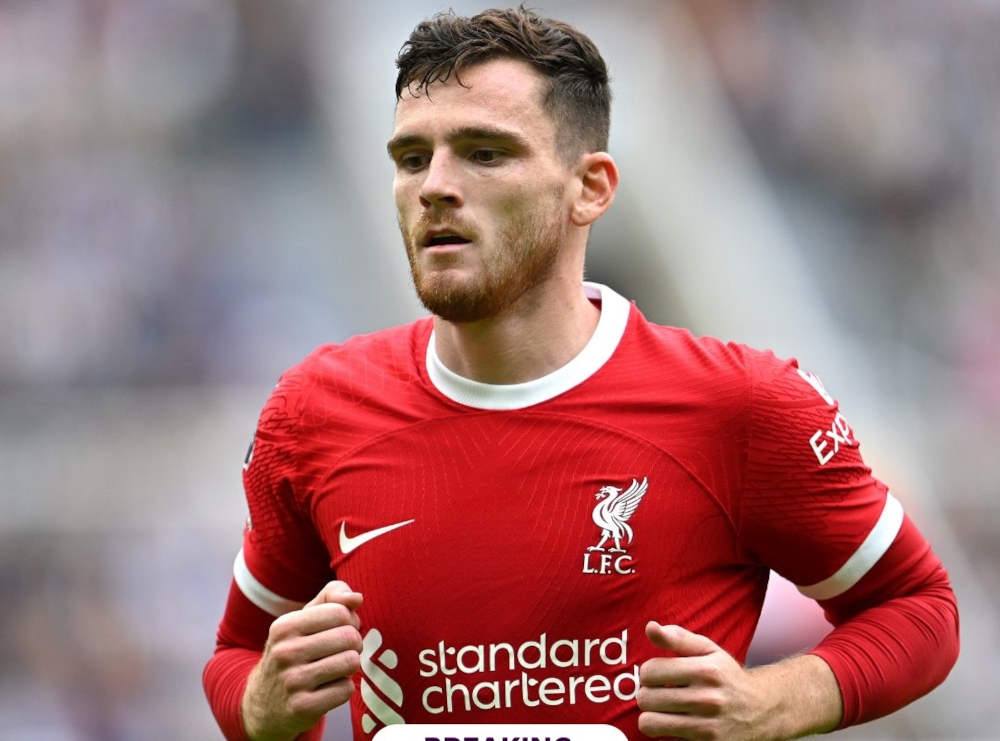 Andy Robertson sustained the damage in a collision with Spain goalkeeper Unai Simon during Scotland’s Euro 2024 qualifying defeat in October. — Picture from X/Premier League