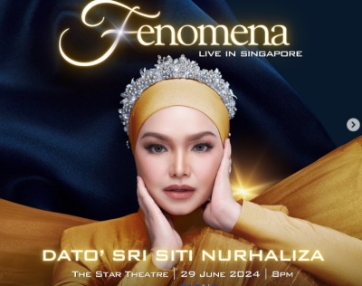 Siti Nurhaliza’s Singapore concert ‘Fenomena’ sold out, disappointed fans ask why bigger venue not chosen  