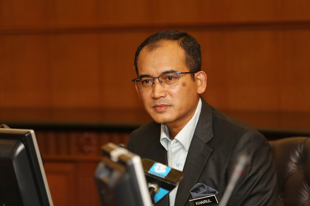 Some civil society groups are concerned that the appointment of Datuk Seri Khairul Dzaimee Daud as secretary-general of the Ministry of Human Resources may be a poor fit. ― File picture by Choo Choy May
