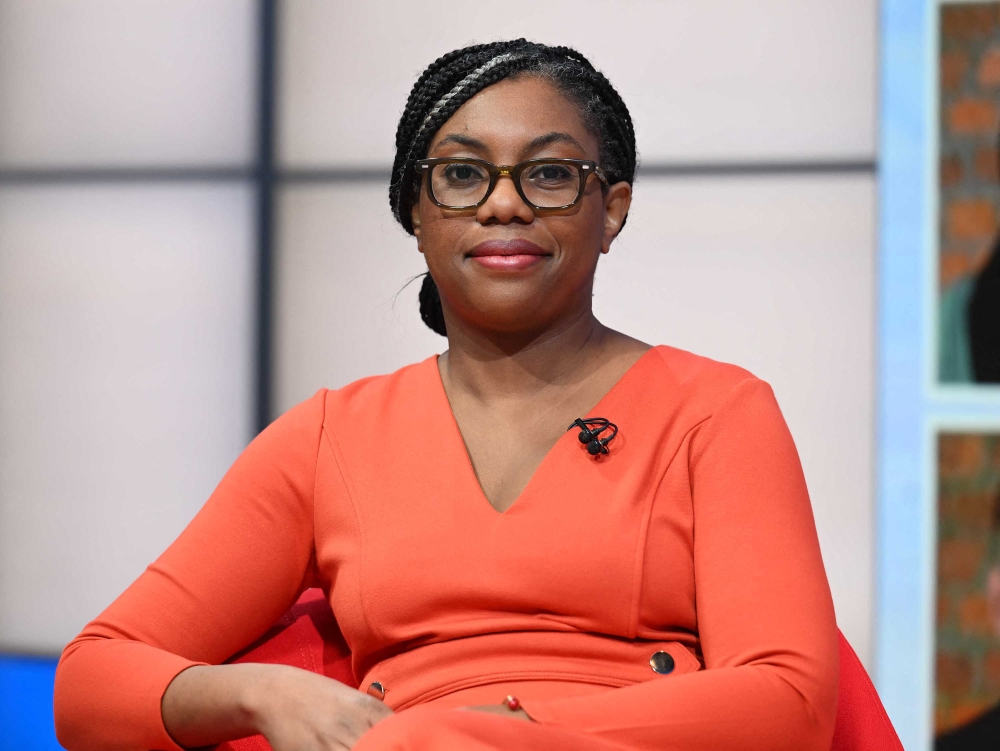 Britain's Business and Trade Secretary, and Minister for Women and Equalities, Kemi Badenoch  said she had written to the chairman of Fujitsu asking for meetings.  —BBC/Jeff Overs pic via AFP