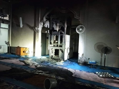 Johor cops quiz residents after two fires break out one day apart at Batu Pahat surau and mosque