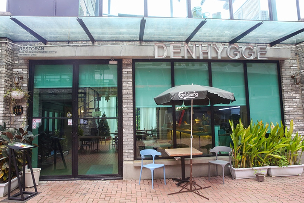 Denhygge is located at the quiet Heritage Lane inside Empire Damansara Perdana
