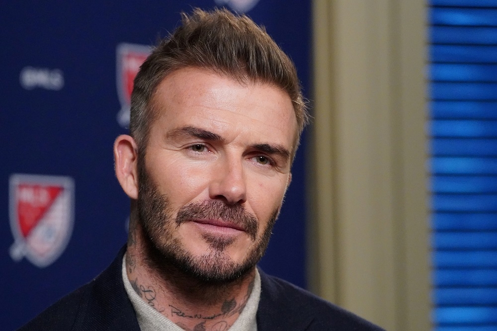 Former English footballer David Beckham will be at The Exchange TRX this Thursday at 6pm. — Reuters pic