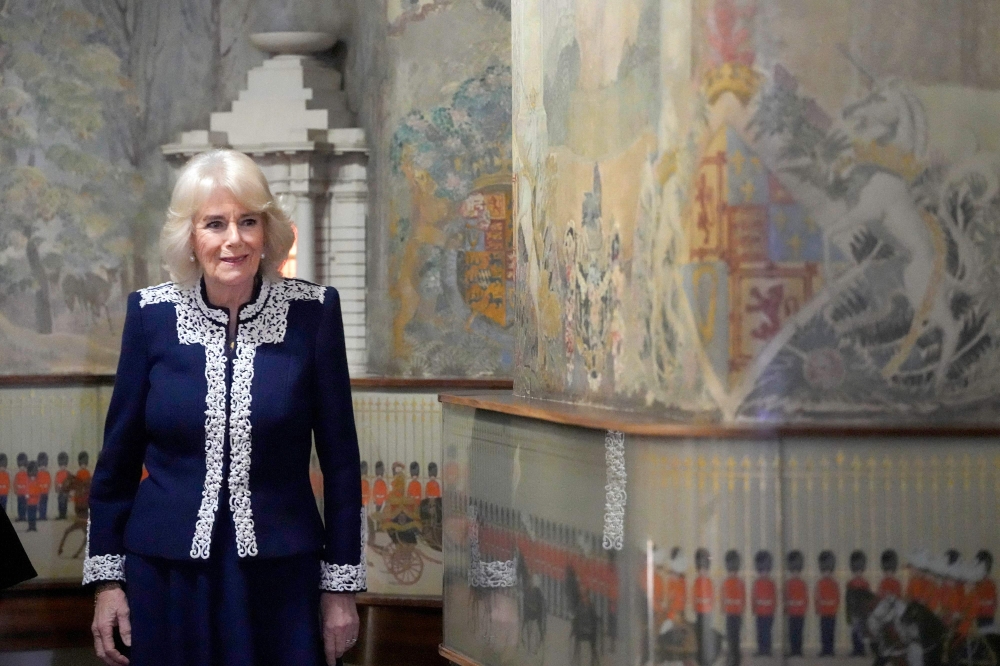 Queen Camilla will be the most high-profile public face of the British monarchy as her husband King Charles III and his daughter-in-law recuperate from surgery. — AFP pic