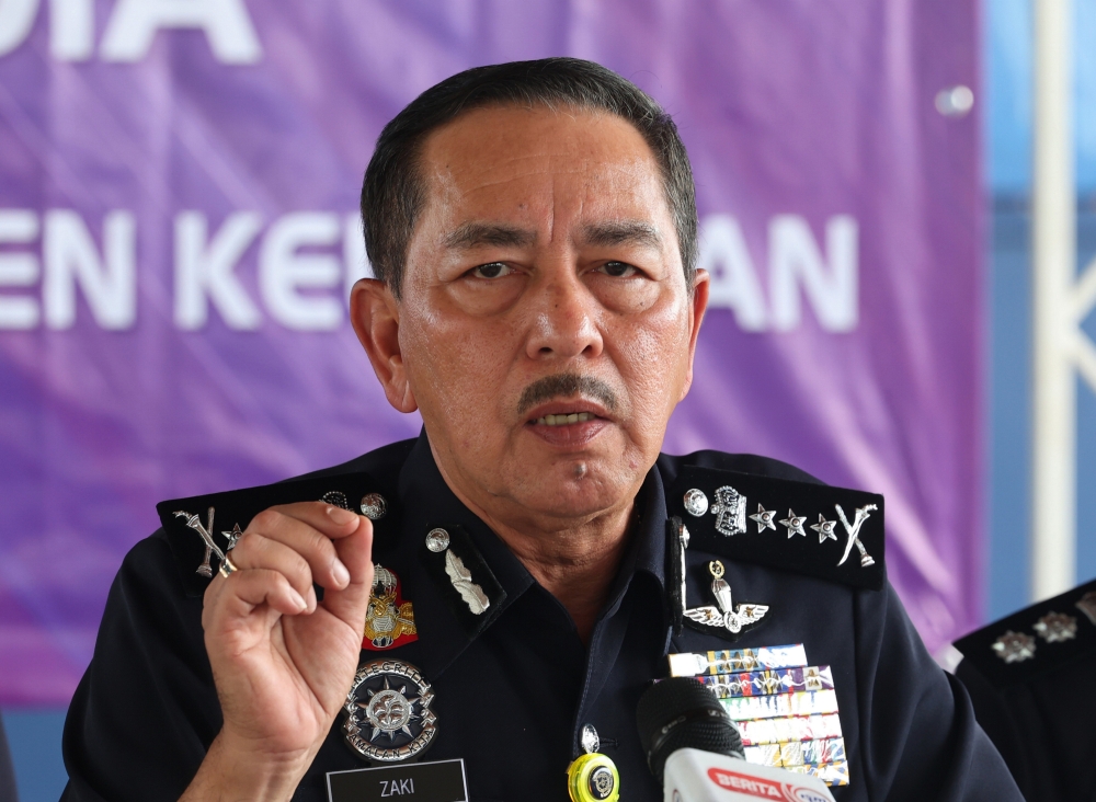 Kelantan police chief Datuk Muhamad Zaki Harun highlighted the increase, revealing that the figures rose by 52 cases compared to the 197 reported in 2022. — Bernama pic