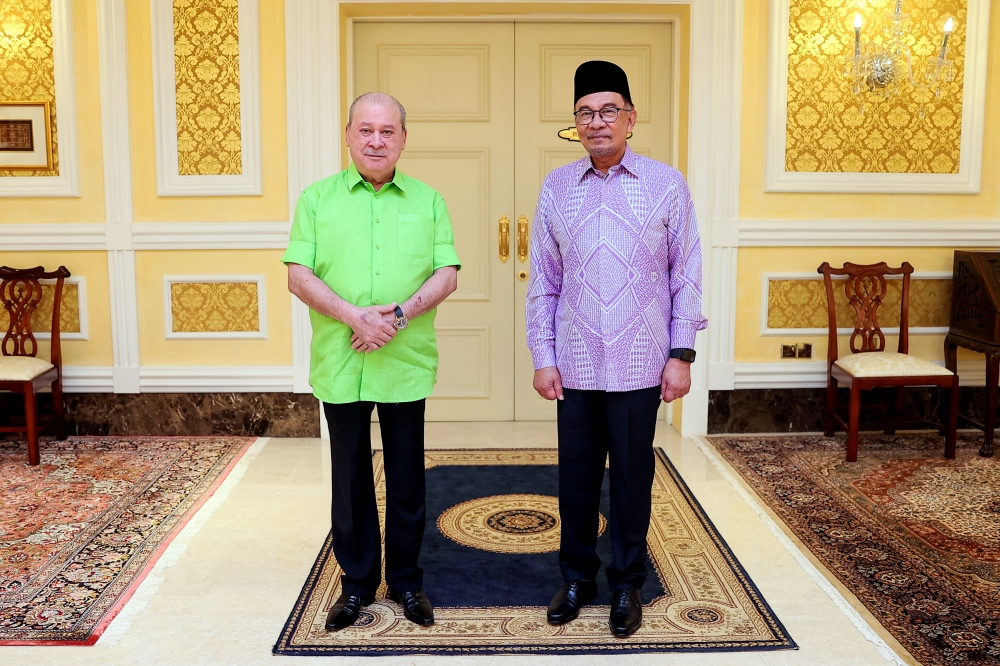 His Majesty Sultan Ibrahim, King of Malaysia, today granted an audience to Prime Minister Datuk Seri Anwar Ibrahim, at Istana Negara. — Bernama pic
