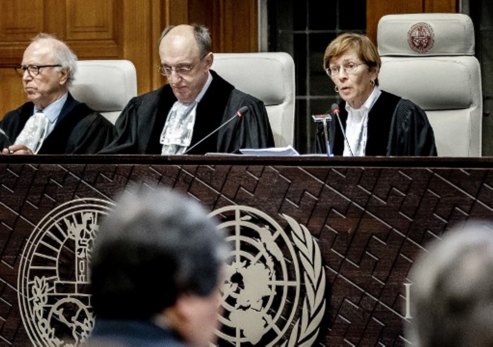 The United Nations’ top court said yesterday a case brought by Ukraine against Russia over the brutal 2022 invasion could go ahead after ruling it had jurisdiction over most of the points made by Kyiv. — AFP pic