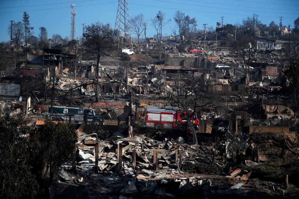Los incendios forestales en Chile matan al menos a 46 personas en un «desastre sin precedentes»