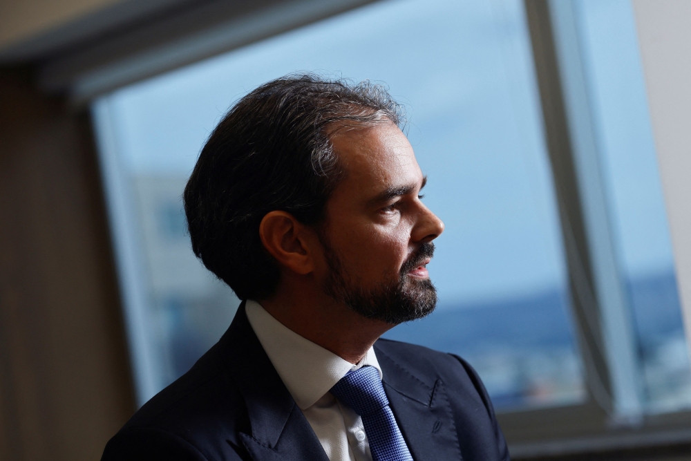 Director of the Federal Police's International Cooperation department and Interpol Vice-President for the Americas, Valdecy Urquiza, during an interview with Reuters in Brasilia, Brazil February 2, 2024. — Reuters pic