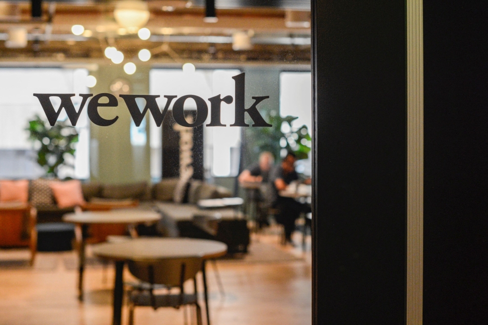 WeWork, once valued at US$47 billion, filed for bankruptcy in November. ― Reuters file pic